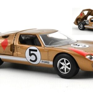 Modellino auto scala 1:43 Norev FORD GT40 1966 rallye modellismo statico