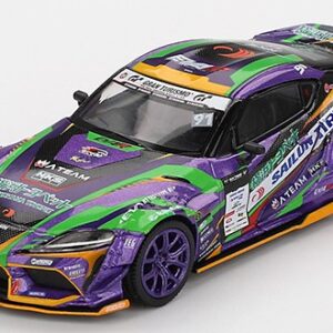 Modellino auto scala 1:64 Mini GT  TOYOTA GR SUPRA KUHL D1GP
EVANGELION RACING 2021 1:64 diecast modellismo statico