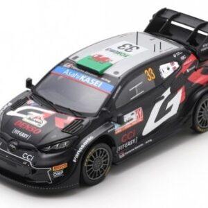 Modellino auto rally scala 1:43 Spark TOYOTA GR YARIS JAPAN RALLY 2024 E.EVANS-S.MARTIN modellismo