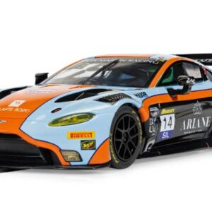 Modellino slot car Scalextric  ASTON MARTIN GT3 VANTAGE BATHURST 2025 GULF EDITION SLOT 1:32 modellismo