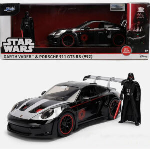 Modellino auto scala 1:24 Jada Toys  PORSCHE 911 STAR WARS DARTH VADER BLACK 1:24 modellismo