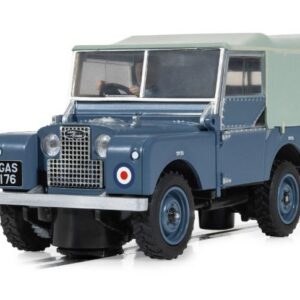 Modellino slot car Scalextric LAND ROVER SERIES 1 - RAF SLOT 1:32 modellismo
