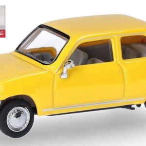 Modellino auto scala 1:87 Herpa  RENAULT R5 GIALLO 1:87 diecast modellismo statico