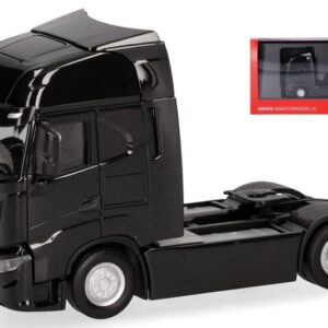 Modellino camion scala 1:87 Herpa IVECO S-WAY (MY24) MOTRICE 2 ASSI NERO 1:87 modellismo