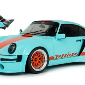 Modellino auto scala 1:18 Solido KS-R BY KHYZYL SALEEM BLUE RACER 2026 racing modellismo
