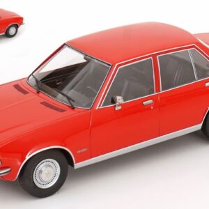 Modellino auto scala 1:18 ModelCarGroup  OPEL REKORD D 1972 RED diecast modellismo statico