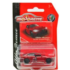 Modellino auto ALFA ROMEO GIULIA QUADRIFOGLIO RED 1:64 modellismo