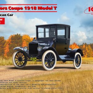 Modellino auto model kit DOCTORS COUPE 1917 MODEL T AMERICAN 1:35 modellismo
