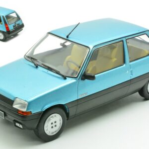 Modellino auto scala 1:24 RENAULT 5 GTL 1985 BLUE diecast modellismo statico
