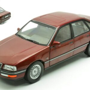 Modellino auto scala 1:24 OPEL SENATOR B  RED diecast modellismo statico