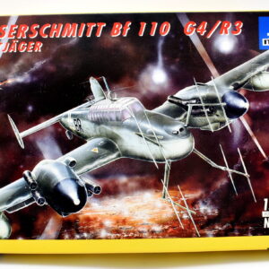 Modellino aereo model kit montaggi MESSERSCHMITT BF 110 G4/R3 italeri scala 1:72 modellismo