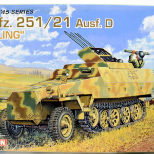 Modellino model kit montaggio carri armati tank SD.KFZ 251/21 dragon scala 1:35 modellismo