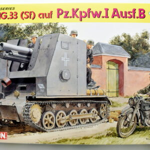 Modellino model kit montaggio carri armati tank 15CMS.1G.33 SF AUF dragon scala 1:35 modellismo