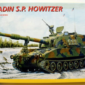 Modellino model kit montaggio carri armati tank PALADIN S.P. HOWITZER italeri scala 1:35 modellismo