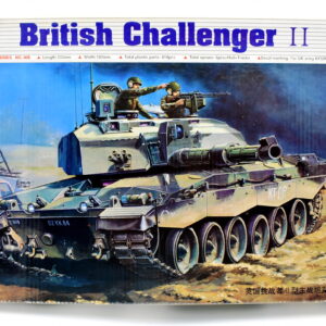 Modellino model kit montaggio carri armati tank BRITISH CHALLENGER II trumpeter scala 1:35 modellismo