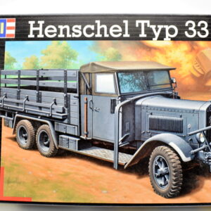Modellino model kit montaggio carri armati tank HENSCHEL TYP 33 D1 revell scala 1:35 modellismo