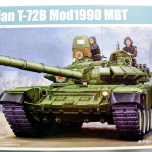 Modellino model kit montaggio carri armati tank RUSSIAN T-72B MOD1990 MBT trumpeter scala 1:35 modellismo