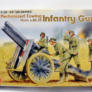 Modellino model kit montaggio carri armati tank MECHANISED TOWING 15CM dragon scala 1:35 modellismo