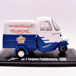 modellino Ape AC 2 furgone pubblicitari Scala 1:32 diecast modellismo collezione