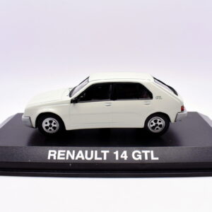 Modellino auto scala 1:43 renault 14 GTL norev diecast modellismo statico da collezione
