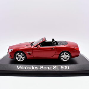 Modellino auto scala 1:43 mercedes benz SL 500 norev diecast modellismo statico da collezione