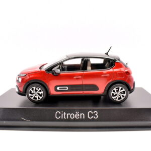 Modellino auto scala 1:43 citroen C3 norev diecast modellismo statico da collezione