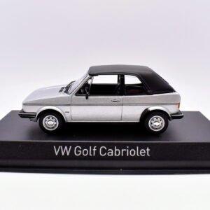 Modellino auto scala 1:43 VW golf cabriolet norev diecast modellismo statico da collezione