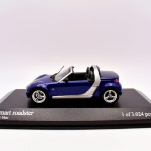 Modellino auto scala 1:43 smart roadster minichamps diecast modellismo da collezione