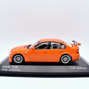 Modellino auto scala 1:43 BMW 320i minichamps diecast modellismo da collezione