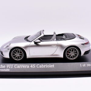 Modellino auto scala 1:43 porsche 911 carrera 4S cabriolet minichamps diecast modellismo da collezione