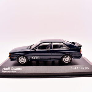 Modellino auto scala 1:43 audi quattro minichamps diecast modellismo da collezione