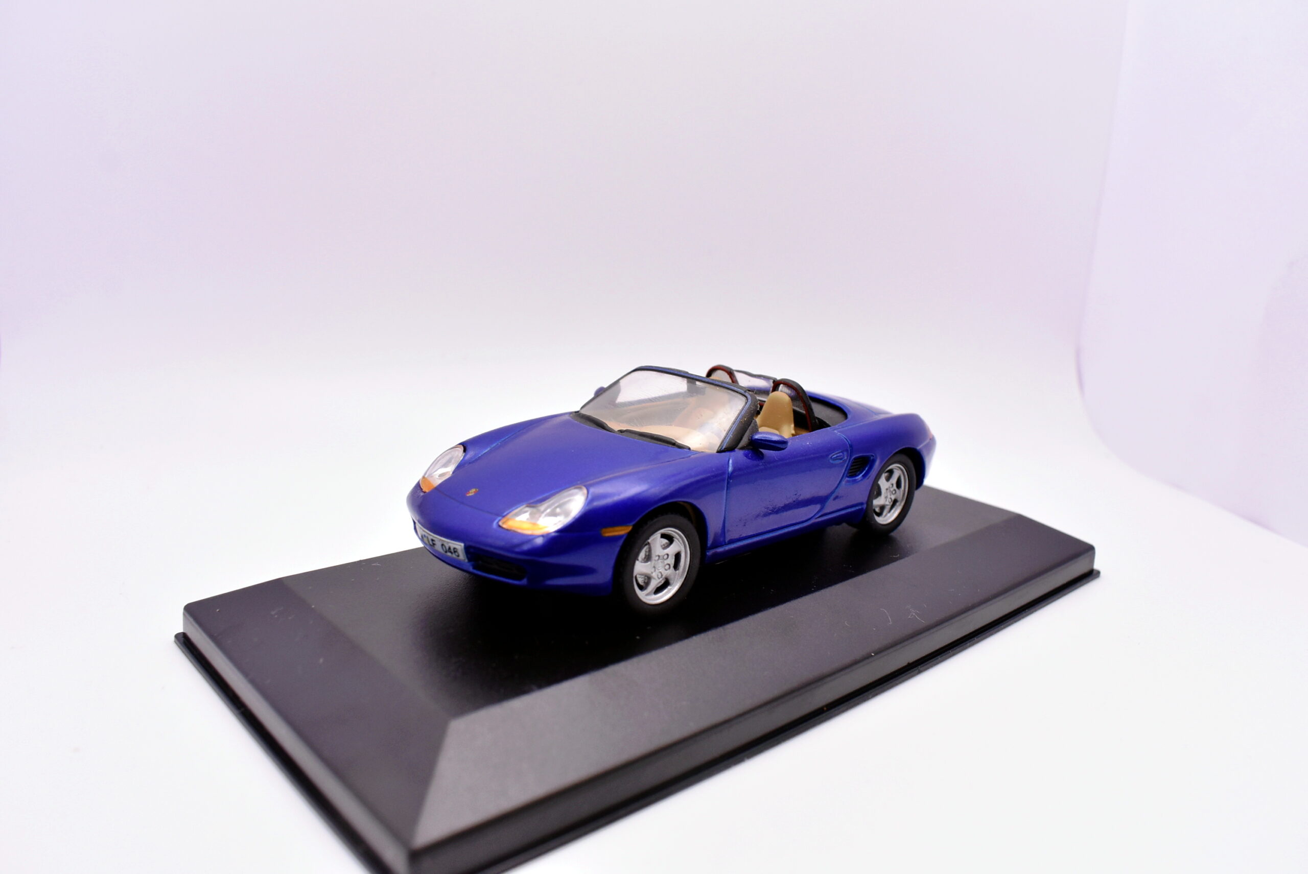 Modellino auto scala 1:43 porsche boxster cabrio cabriolet modellismo da collezione - immagine 2