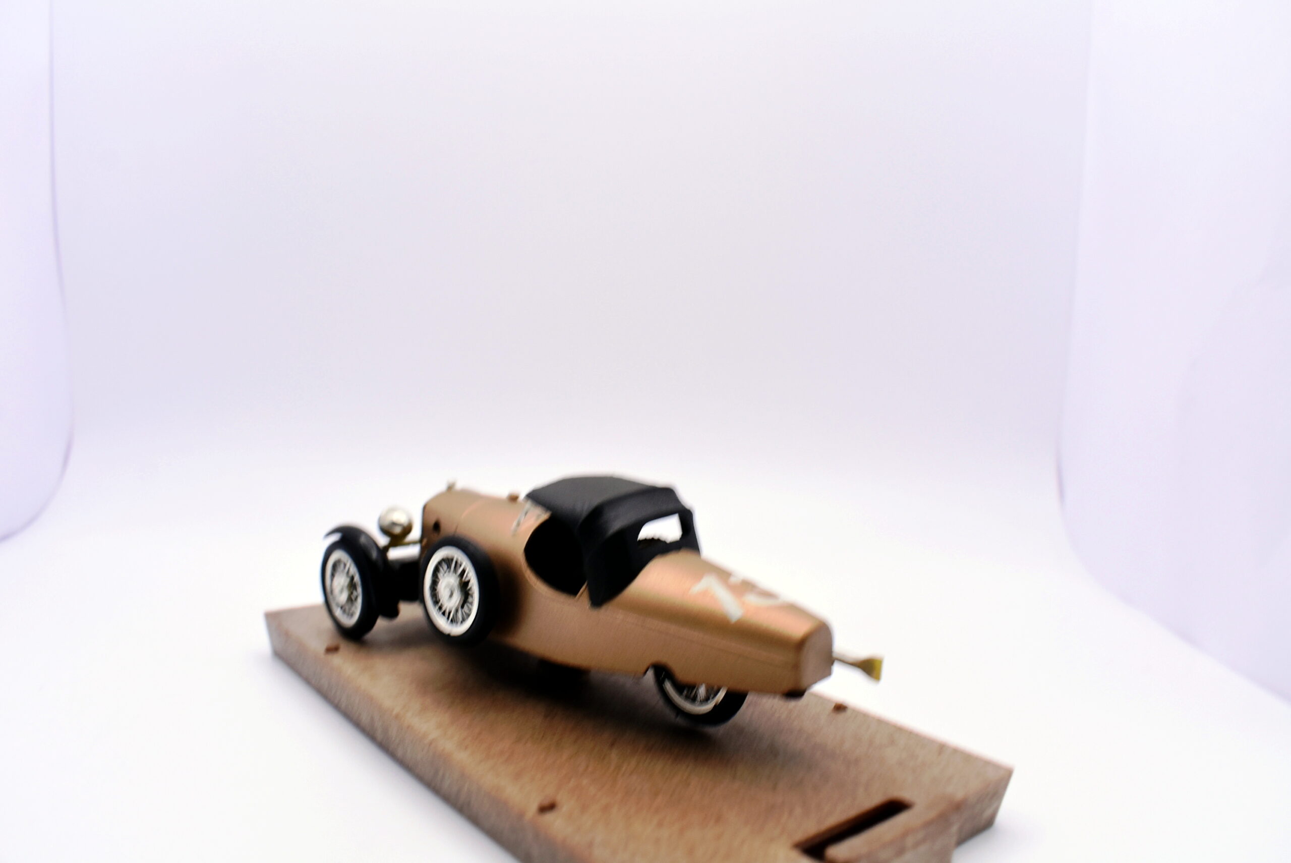 Modellino auto scala 1:43 sanford cyclecar Brumm diecast modellismo statico - immagine 5