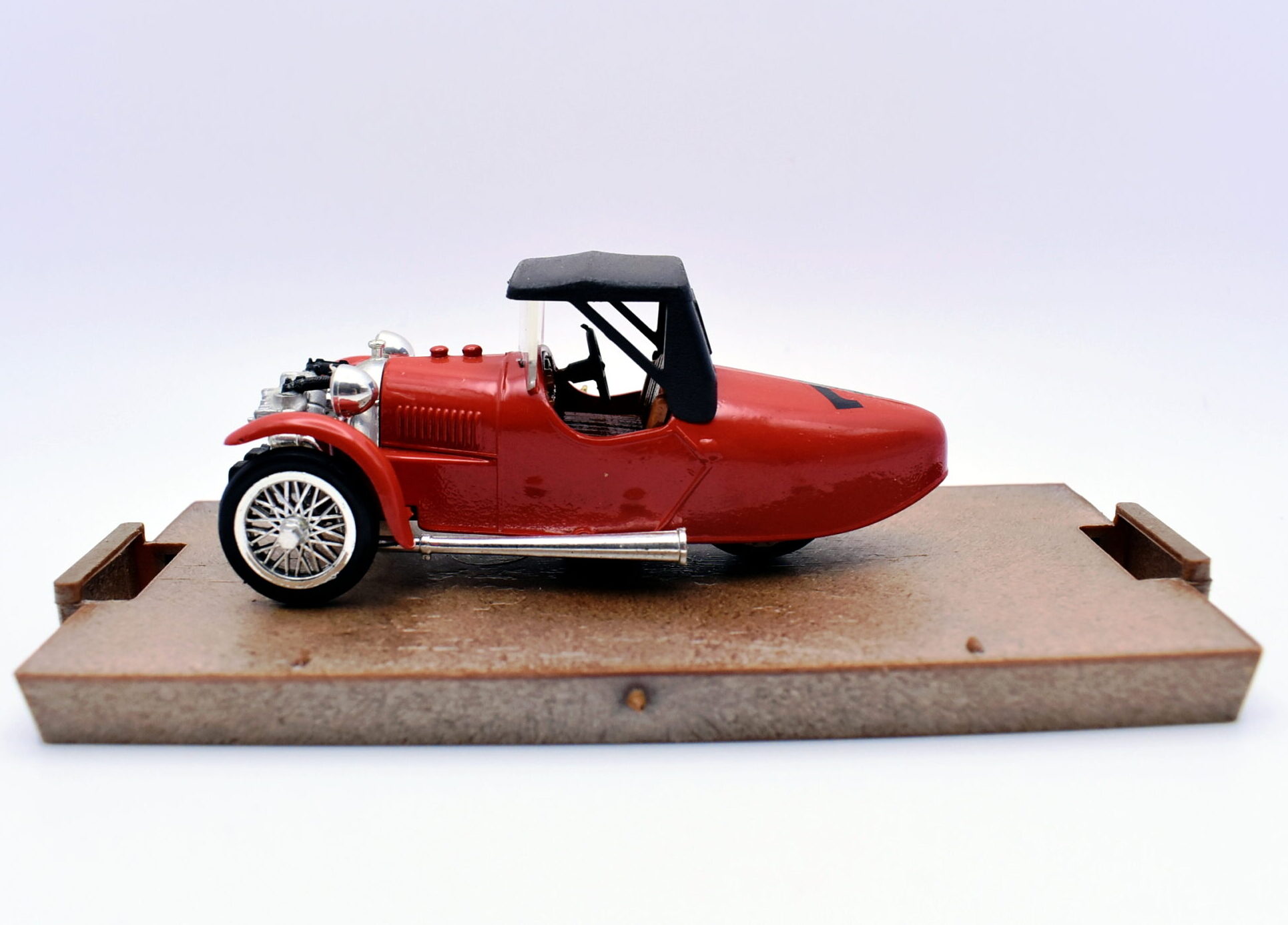Modellino auto scala 1:43 cyclecar darmont sport Brumm diecast modellismo statico