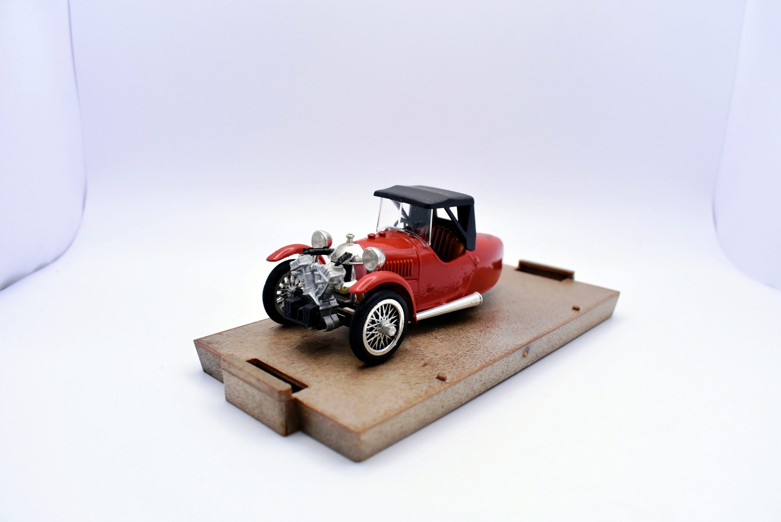 Modellino auto scala 1:43 cyclecar darmont sport Brumm diecast modellismo statico - immagine 3
