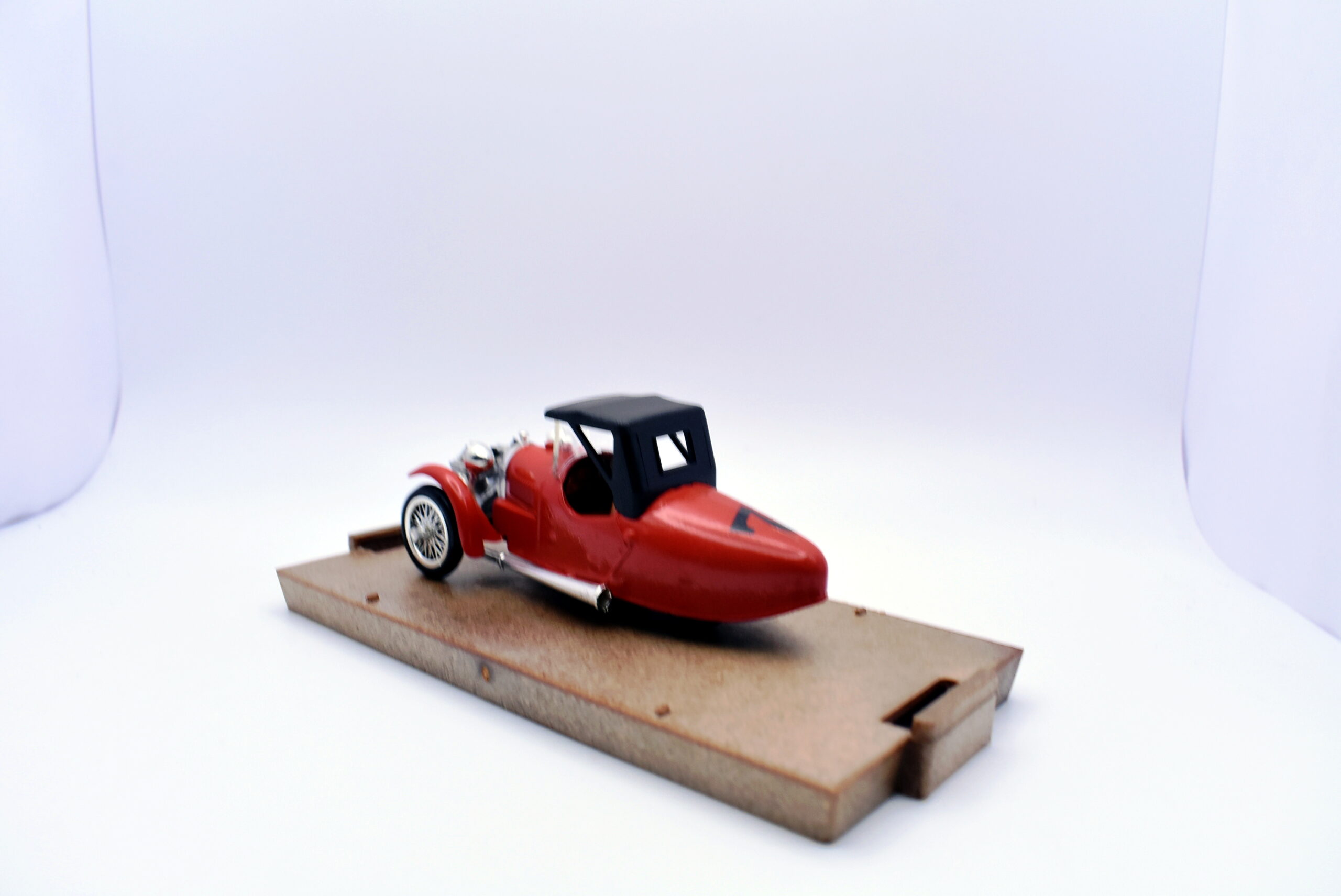 Modellino auto scala 1:43 cyclecar darmont sport Brumm diecast modellismo statico - immagine 4