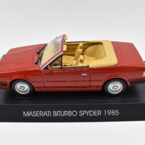 Modellino auto scala 1:43 Maserati biturbo spyder diecast modellismo da collezione