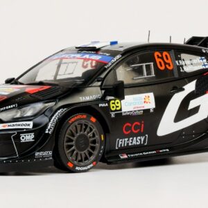 Modellino auto rally scala 1:18 Ixo Model TOYOTA GR YARIS N.69 RALLY1 ISLAS CANARIS 2025 ROVANPERA-HALTTUNEN diecast modellismo