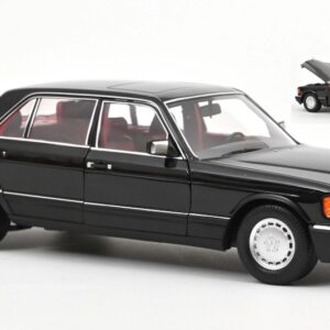 Modellino auto scala 1:18 Norev MERCEDES 560 SEL 1991 BLACK diecast modellismo statico