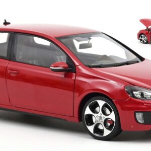 Modellino auto scala 1:18 Norev VW GOLF GTI 2009 RED diecast modellismo statico