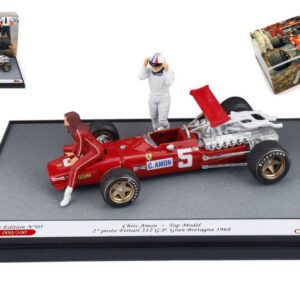 Modellino auto formula 1 f1 FERRARI 312 1968 AMON scala 1:43 modellismo