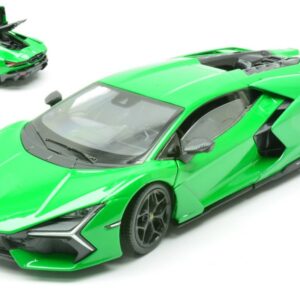 Modellino auto scala 1:24 LAMBORGHINI REVUELTO GREEN diecast modellismo statico