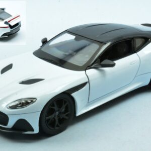 Modellino auto scala 1:24 ASTON MARTIN DBS WHITE diecast modellismo statico