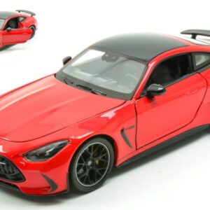 Modellino auto scala 1:24 MERCEDES AMG GT RED diecast modellismo statico