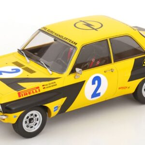 Modellino auto scala 1:18 OPEL ASCONA A RALLY ACROPOLIS 1975 diecast modellismo statico
