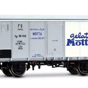 Modellino treno modellismo ferroviario Rivarossi FS 2 AXLE REFRIGERATED WAGON