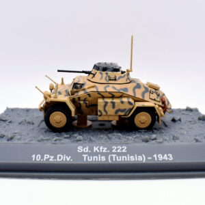 Modellini carri armati tank sd.kfz.222 veicoli militari da combattimento collezione