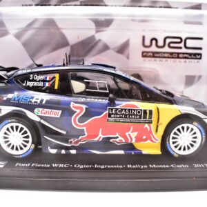 Modellino auto WRC scala 1:24 ford fiesta modellismo diecast