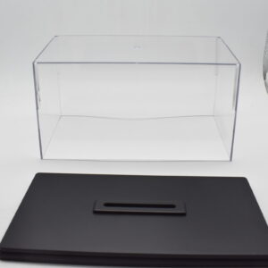 TECA espositore per MODELLINI AUTO SCALA 1:32 1:36 1:40 VETRINA CON BASE