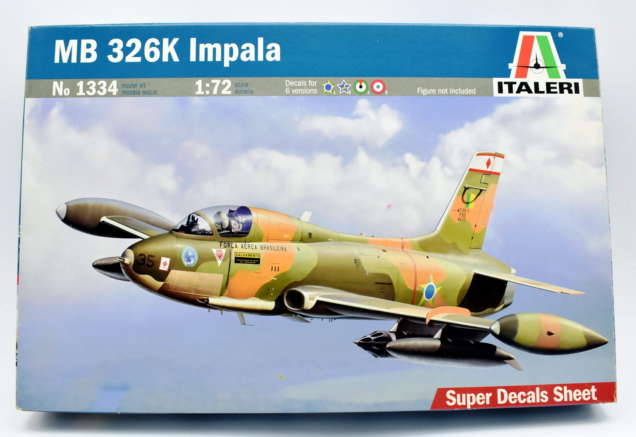 Model aircraft model kit assembly MB 326K IMPALA italeri 1:72 scale vehicles